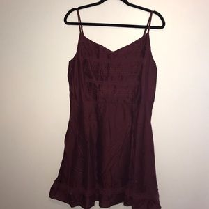 New maroon dress!